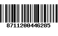 Código de Barras 8711200446285