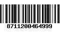 Código de Barras 8711200464999