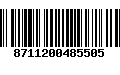 Código de Barras 8711200485505