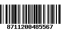 Código de Barras 8711200485567