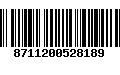 Código de Barras 8711200528189