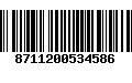 Código de Barras 8711200534586