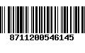 Código de Barras 8711200546145