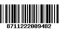 Código de Barras 8711222009482