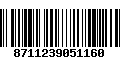 Código de Barras 8711239051160