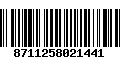 Código de Barras 8711258021441