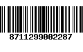 Código de Barras 8711299002287