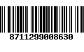 Código de Barras 8711299008630