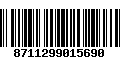 Código de Barras 8711299015690