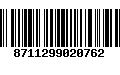 Código de Barras 8711299020762