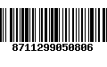 Código de Barras 8711299050806