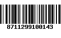 Código de Barras 8711299100143