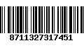 Código de Barras 8711327317451
