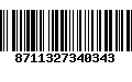Código de Barras 8711327340343
