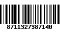 Código de Barras 8711327387140