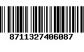 Código de Barras 8711327406087