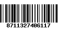 Código de Barras 8711327406117