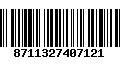 Código de Barras 8711327407121
