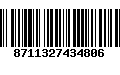 Código de Barras 8711327434806