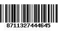 Código de Barras 8711327444645