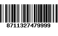 Código de Barras 8711327479999