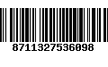 Código de Barras 8711327536098