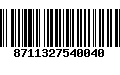 Código de Barras 8711327540040