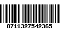 Código de Barras 8711327542365