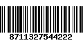 Código de Barras 8711327544222