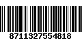 Código de Barras 8711327554818