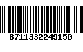 Código de Barras 8711332249150