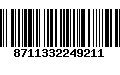 Código de Barras 8711332249211