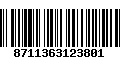 Código de Barras 8711363123801