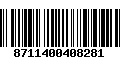 Código de Barras 8711400408281