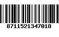 Código de Barras 8711521347018