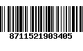 Código de Barras 8711521903405