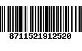 Código de Barras 8711521912520