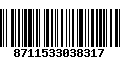 Código de Barras 8711533038317