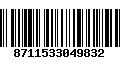 Código de Barras 8711533049832