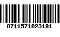 Código de Barras 8711571023191