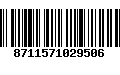 Código de Barras 8711571029506