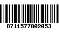 Código de Barras 8711577002053