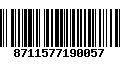 Código de Barras 8711577190057