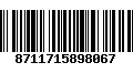 Código de Barras 8711715898067