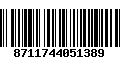 Código de Barras 8711744051389