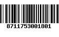 Código de Barras 8711753001801