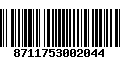 Código de Barras 8711753002044