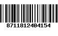 Código de Barras 8711812404154