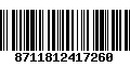 Código de Barras 8711812417260