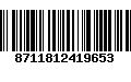 Código de Barras 8711812419653